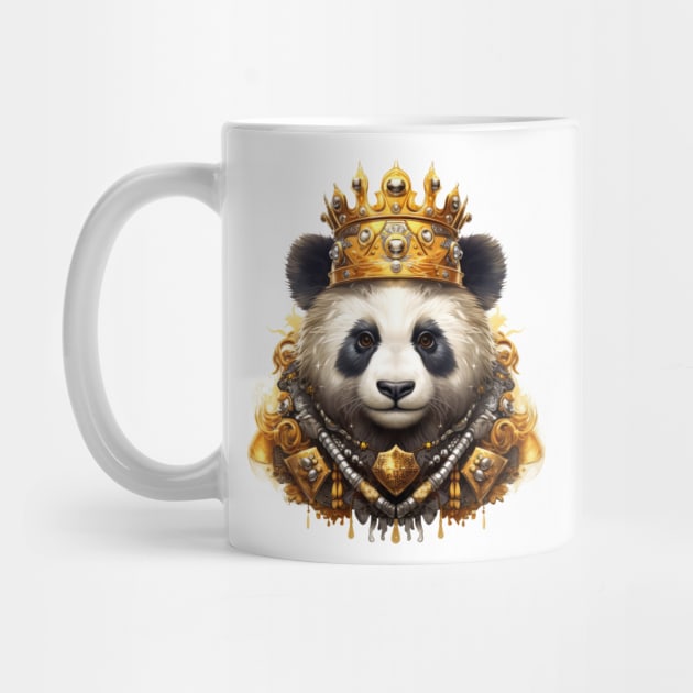 Panda Bear King by Chromatic Fusion Studio